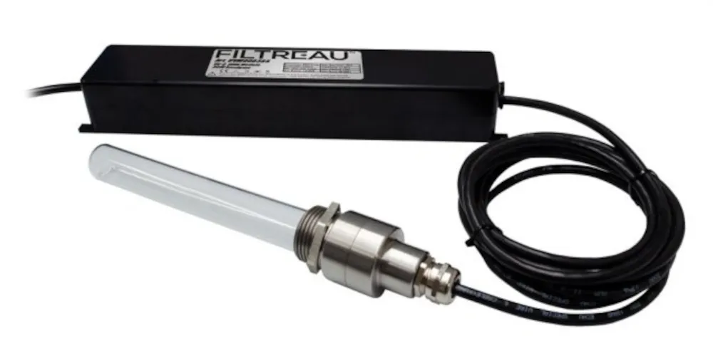 INOX Tauch-UVC 40W Amalgam Edelstahl